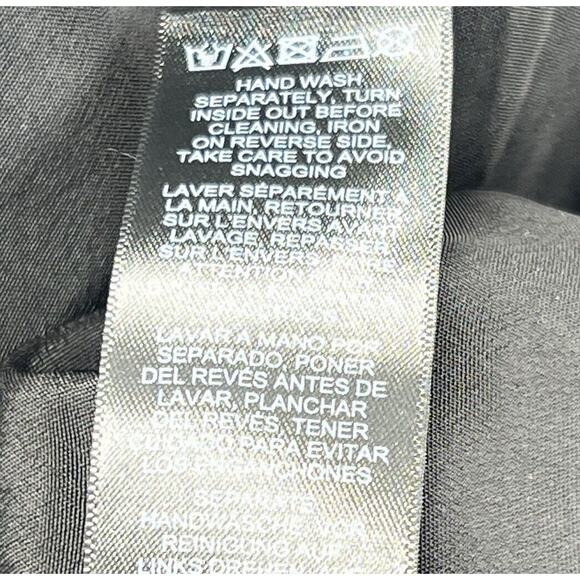 ASOS Curve Women Jacket Contrast Lace Bomber Floral Black Blue Plus Sz 20 EU 52 - Picture 8 of 10